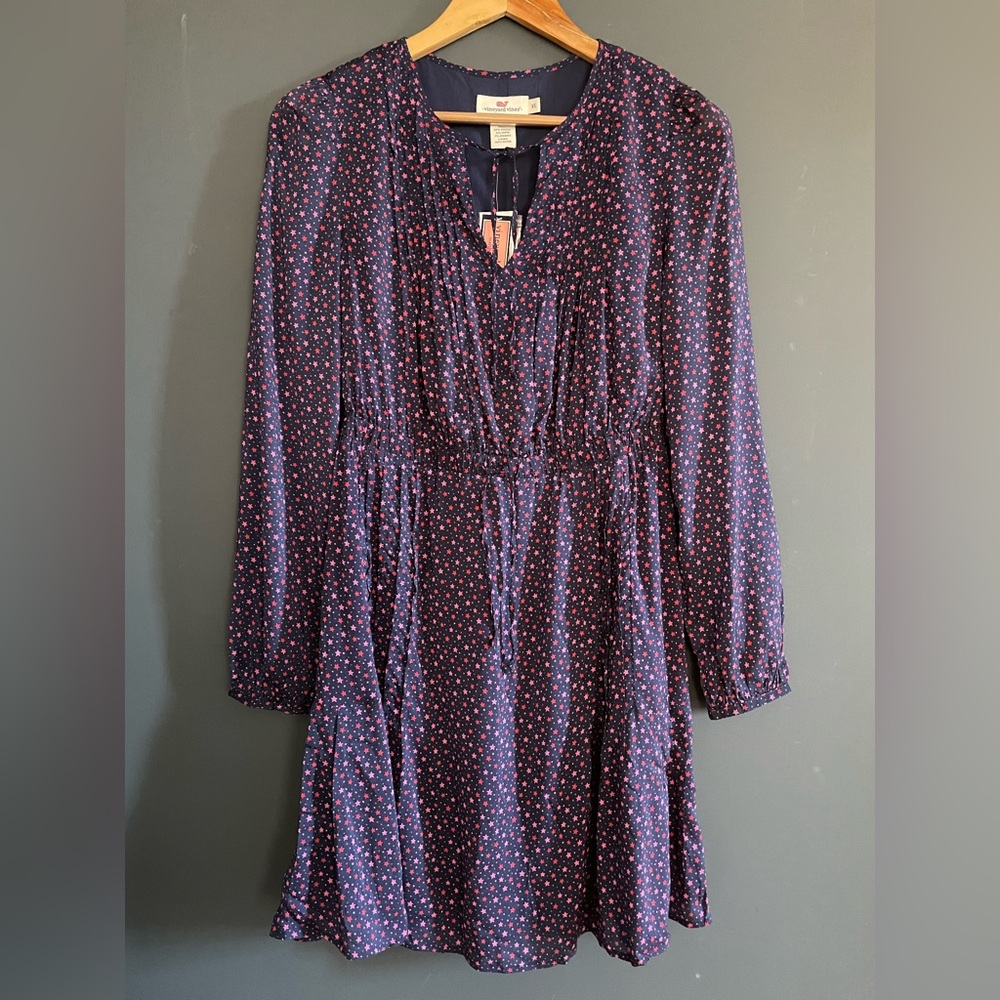 NWT Vineyard Vines Tiny Boathouse Star Dress Sz XS